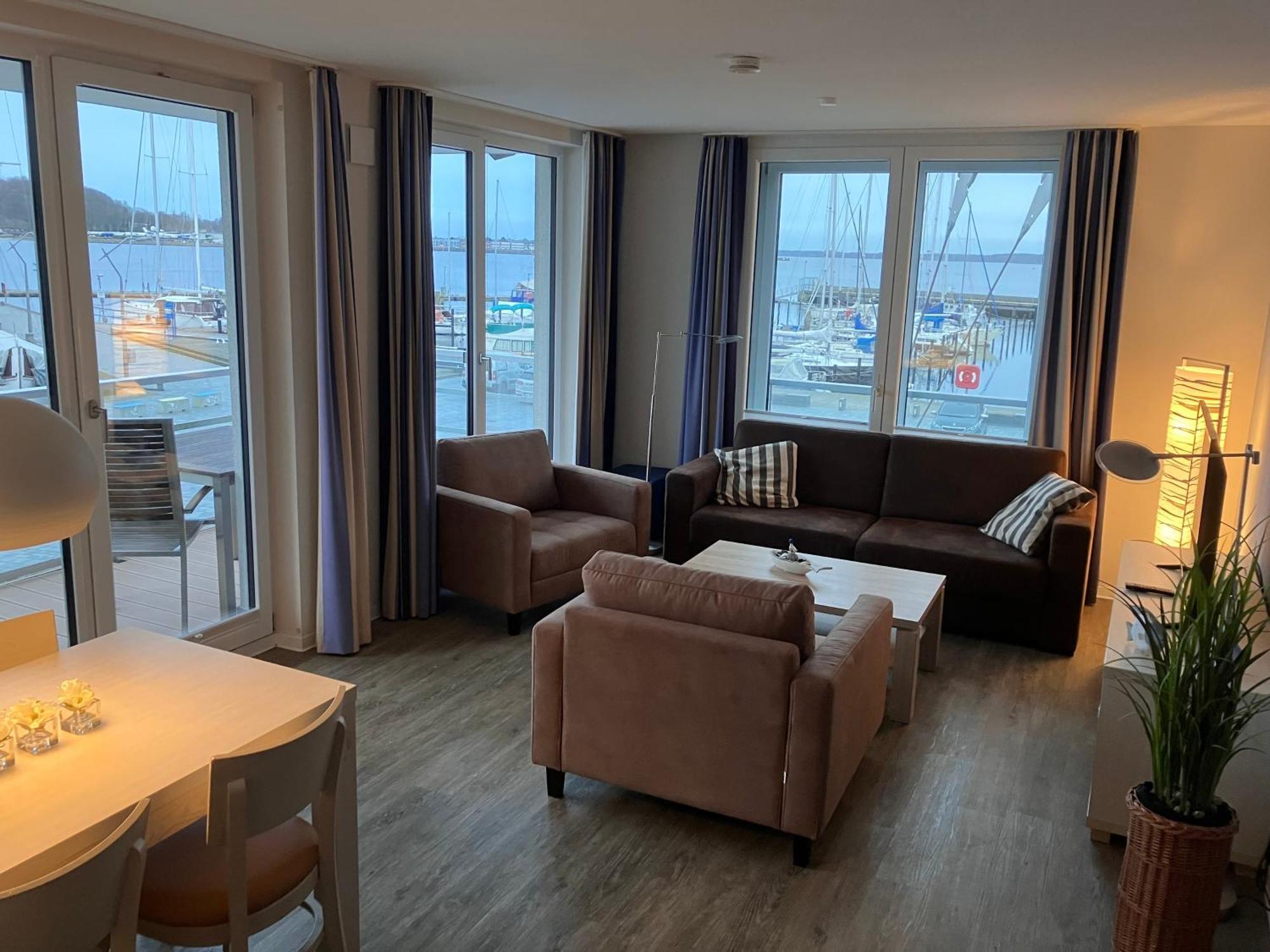 Apartment 10 - "Borbyblick" - Blickrichtung Hafen Und Offene See Eckernfoerde Exterior photo